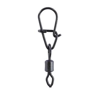 Rolling Swivel- Interlock Snap Black Balzer 142110 