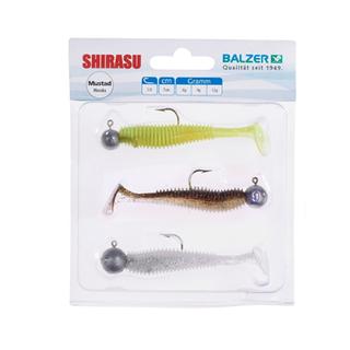 Shirasu Soft Lure Shirasu Akiri worm Set Balzer 161230