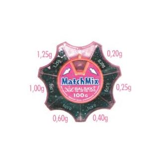 Set Μολύβια Ψαρέματος Match Mix Balsax 0.20gr-1.25gr