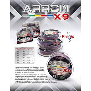 Braid Lines Arrow Multicolour x9 Pregio 2617