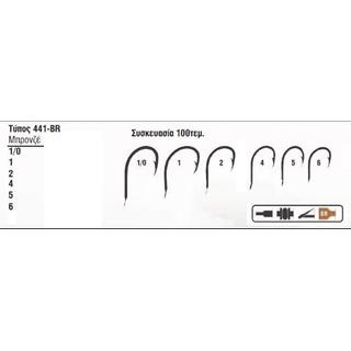 Fishing Hooks Mustad 441