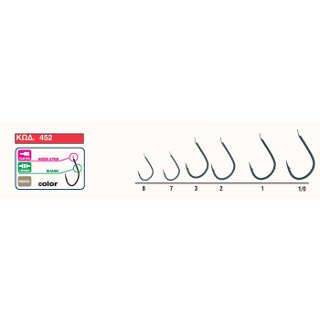 Fishing Hooks Mega 452