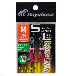 Assist Hooks Διπλά Hayabusa για Super Light Jigging FS-478
