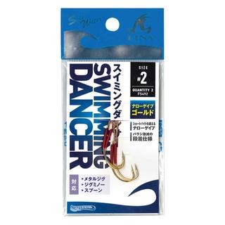 Double Assist Hooks Swimming Dancer Hayabusa FS-492