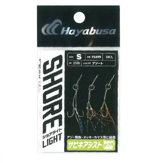 Assist Hooks Hayabusa Διπλή Light JIG SABIKI  FS-499 (3 τμχ)