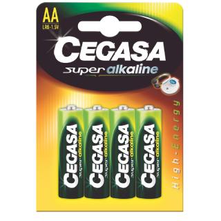 Batteries Cegasa Super Alkaline LR3/LR6/LR14/LR20