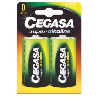 Batteries Cegasa Super Alkaline LR3/LR6/LR14/LR20