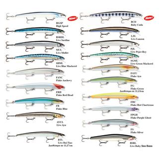 Fishing Lures Rapala MXR11 / 13 / 15 / 17