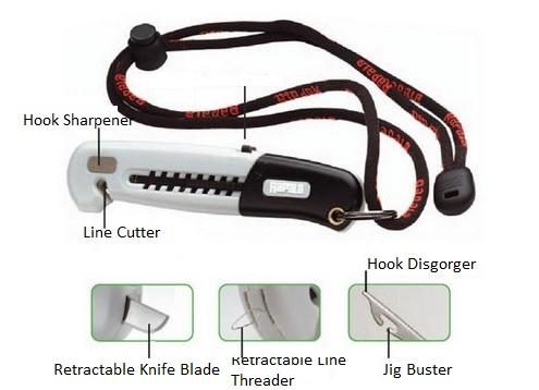 Fishing Knives - Scissors - Pliers - Fishing Scissors - Multi Fishing Tool  Rapala PGMFT-1