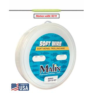 Soft Monel Trolling Wire, marked every 50ft Malin 