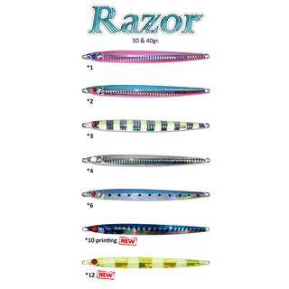 Fishing Pilkers Pregio Razor (NEW COLORS)