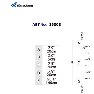 Τσαπαρί Ψαρέματος Hayabusa S-650E