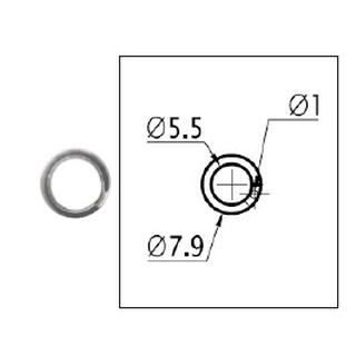 Χαλκαδάκια Split Rings Rapala SSSR